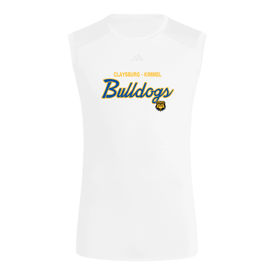 CLAYSBURG-KIMMEL HIGH SCHOOL BULLDOGS <span class="pdp-name-mascot">CLAYSBURG - KIMMEL BULLDOGS</span> adidas Men's TECHFIT Compression Sleeveless Tee