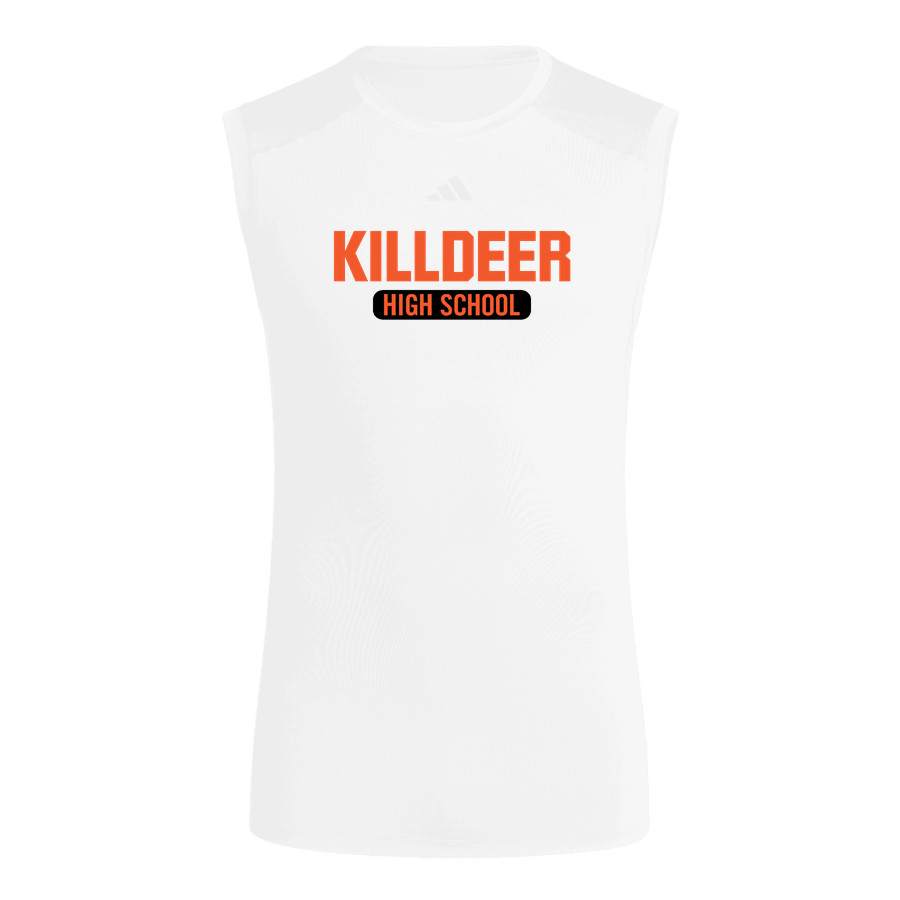 KILLDEER HIGH SCHOOL COWBOYS <span class="pdp-name-mascot">KILLDEER COWBOYS</span> adidas Men's TECHFIT Compression Sleeveless Tee