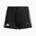 Norfolk Indoor Sports Turf Norfolk Indoor adidas Women's 3 Stripe Shorts Front Thumbnail