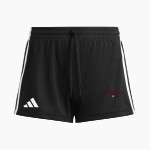 TORRINGTON HIGH SCHOOL TRAILBLAZERS adidas Women's 3 Stripe Shorts Front Thumbnail