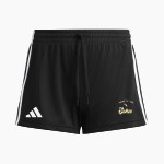 STREAMWOOD HIGH SCHOOL SABRES <span class="pdp-name-mascot">STREAMWOOD SABRES</span> adidas Women's 3 Stripe Shorts Front Thumbnail