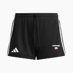 Firebirds Fastpitch The Official Online Store <span class="pdp-name-mascot">Firebirds Fastpitch Softball</span> adidas Women's 3 Stripe Shorts Front Thumbnail