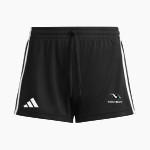 Diablo Valley Vikings <span class="pdp-name-mascot">Diablo Valley Vikings</span> adidas Women's 3 Stripe Shorts Front Thumbnail
