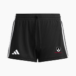 United Capital City United adidas Women's 3 Stripe Shorts Front Thumbnail