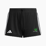 Unquowa Gators adidas Women's 3 Stripe Shorts Front Thumbnail