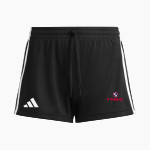 GEORGE WASHINGTON HIGH SCHOOL PATRIOTS <span class="pdp-name-mascot">GEORGE WASHINGTON PATRIOTS</span> adidas Women's 3 Stripe Shorts Front Thumbnail
