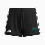 MCKAY HIGH SCHOOL ROYAL SCOTS adidas Women's 3 Stripe Shorts Front Thumbnail
