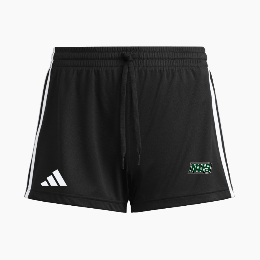 NEW HAMPTON HUSKIES adidas Women's 3 Stripe Shorts