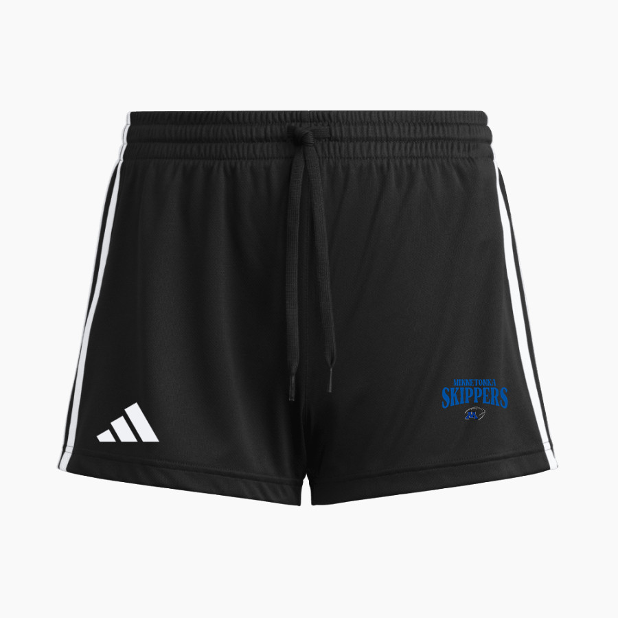 Minnetonka Skippers adidas Women's 3 Stripe Shorts