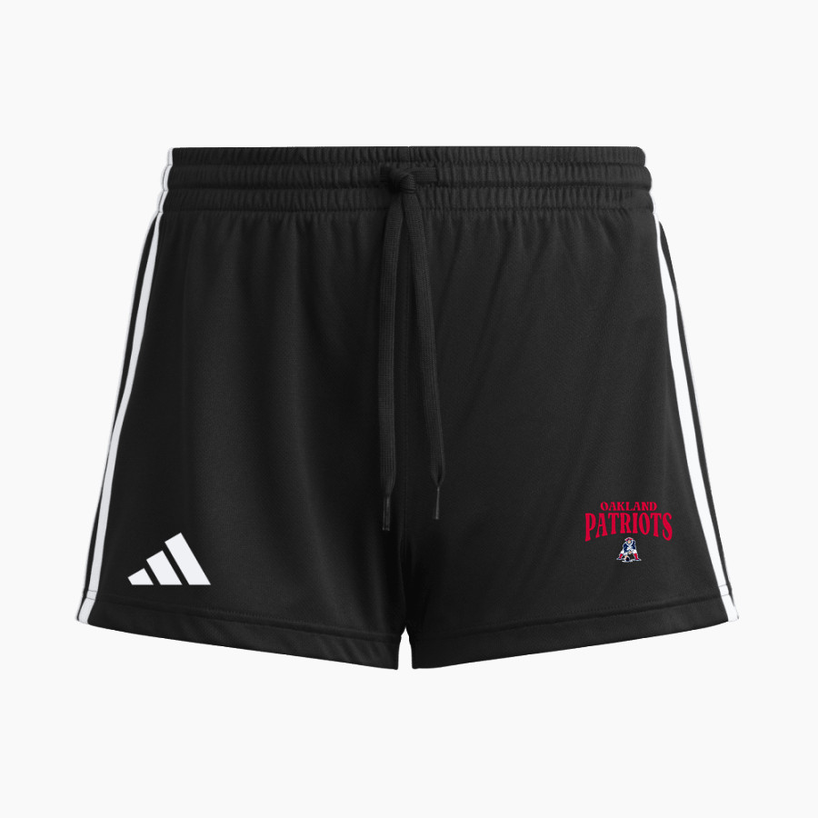 Oakland Patriots <span class="pdp-name-mascot">Oakland Patriots</span> adidas Women's 3 Stripe Shorts