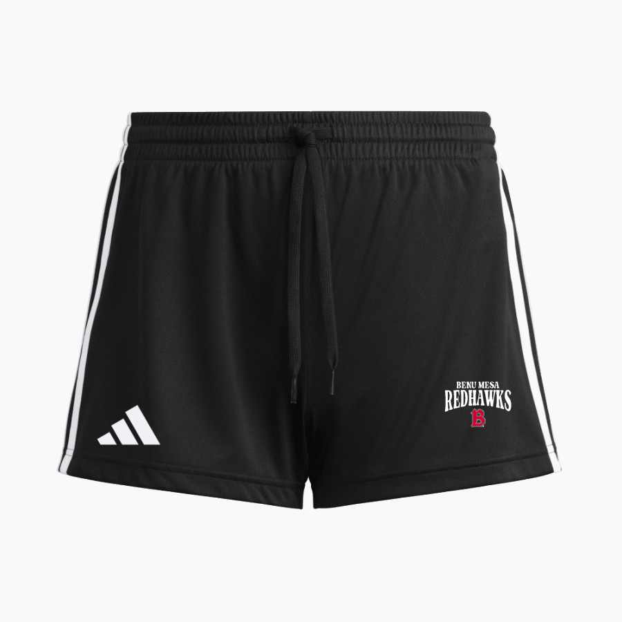 Benedictine University Mesa Redhawks <span class="pdp-name-mascot">Benedictine University Redhawks</span> adidas Women's 3 Stripe Shorts