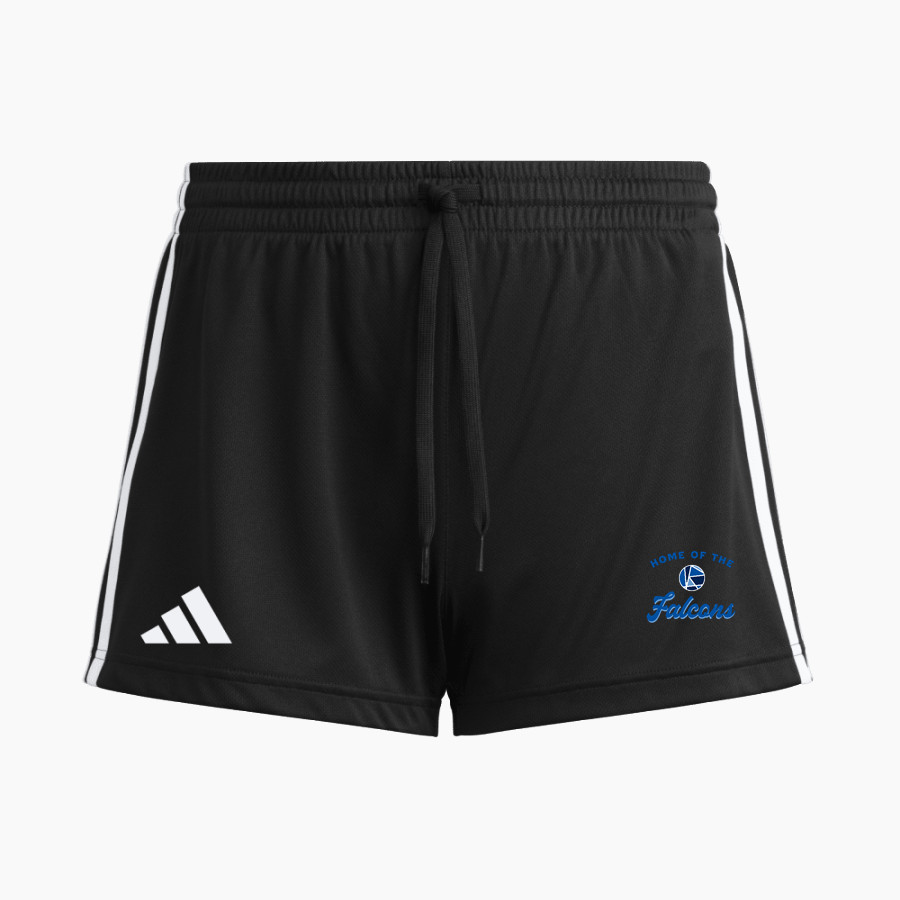 Christ Little Rock Falcons <span class="pdp-name-mascot">Christ Little Rock Falcons</span> adidas Women's 3 Stripe Shorts
