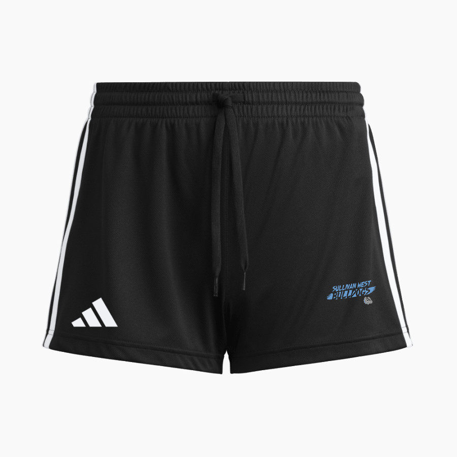 SULLIVAN WEST HIGH SCHOOL BULLDOGS <span class="pdp-name-mascot">SULLIVAN WEST BULLDOGS</span> adidas Women's 3 Stripe Shorts