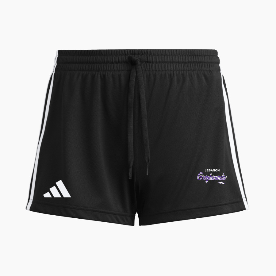 LEBANON COMMUNITY HIGH SCHOOL GREYHOUNDS <span class="pdp-name-mascot">LEBANON GREYHOUNDS</span> adidas Women's 3 Stripe Shorts
