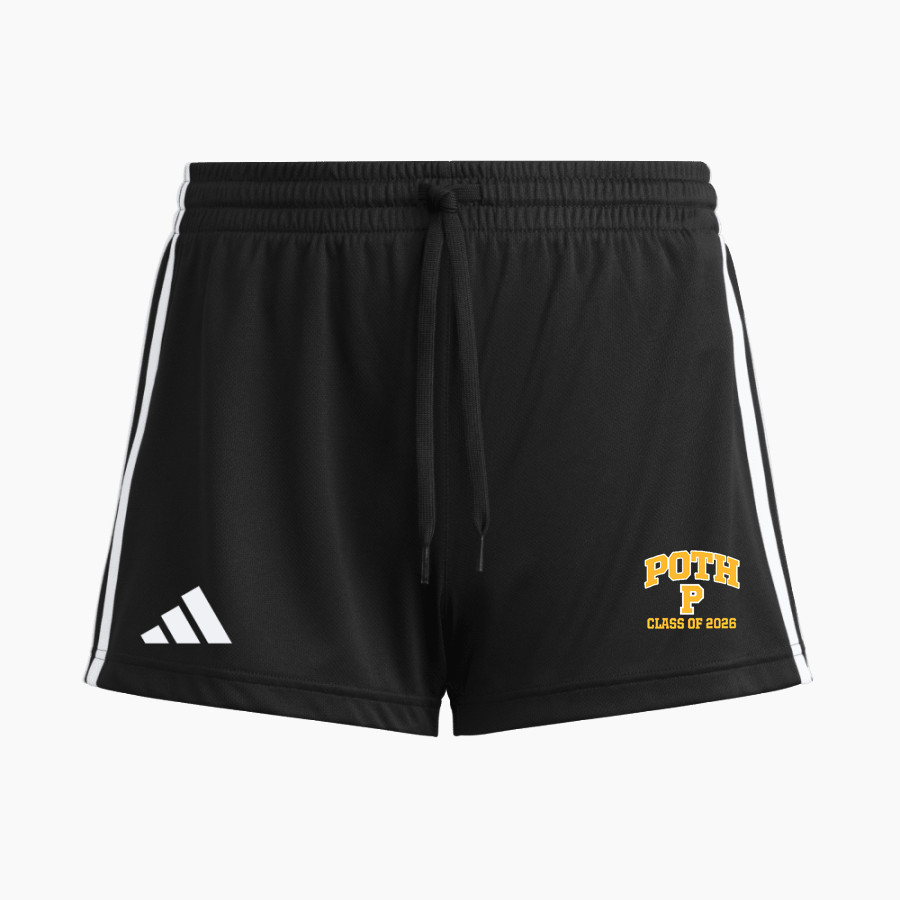 POTH HIGH SCHOOL PIRATES adidas Women's 3 Stripe Shorts