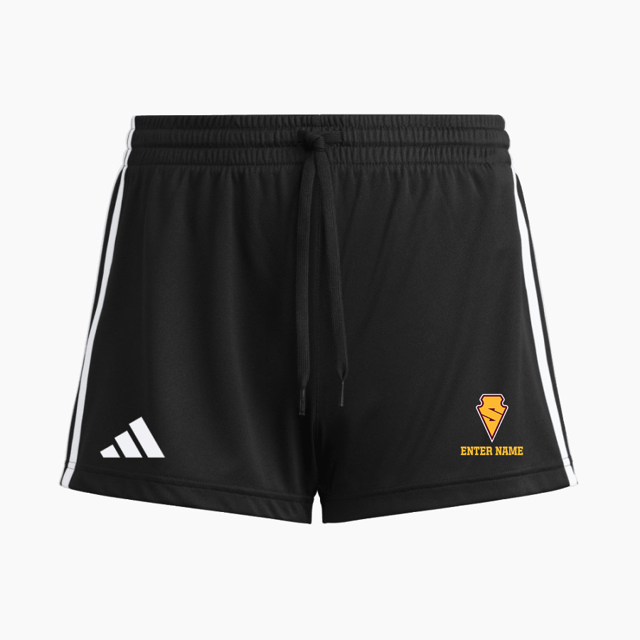 USC SALKEHATCHIE Indians <span class="pdp-name-mascot">University Of South Carolina Salkehatchie Indians</span> adidas Women's 3 Stripe Shorts