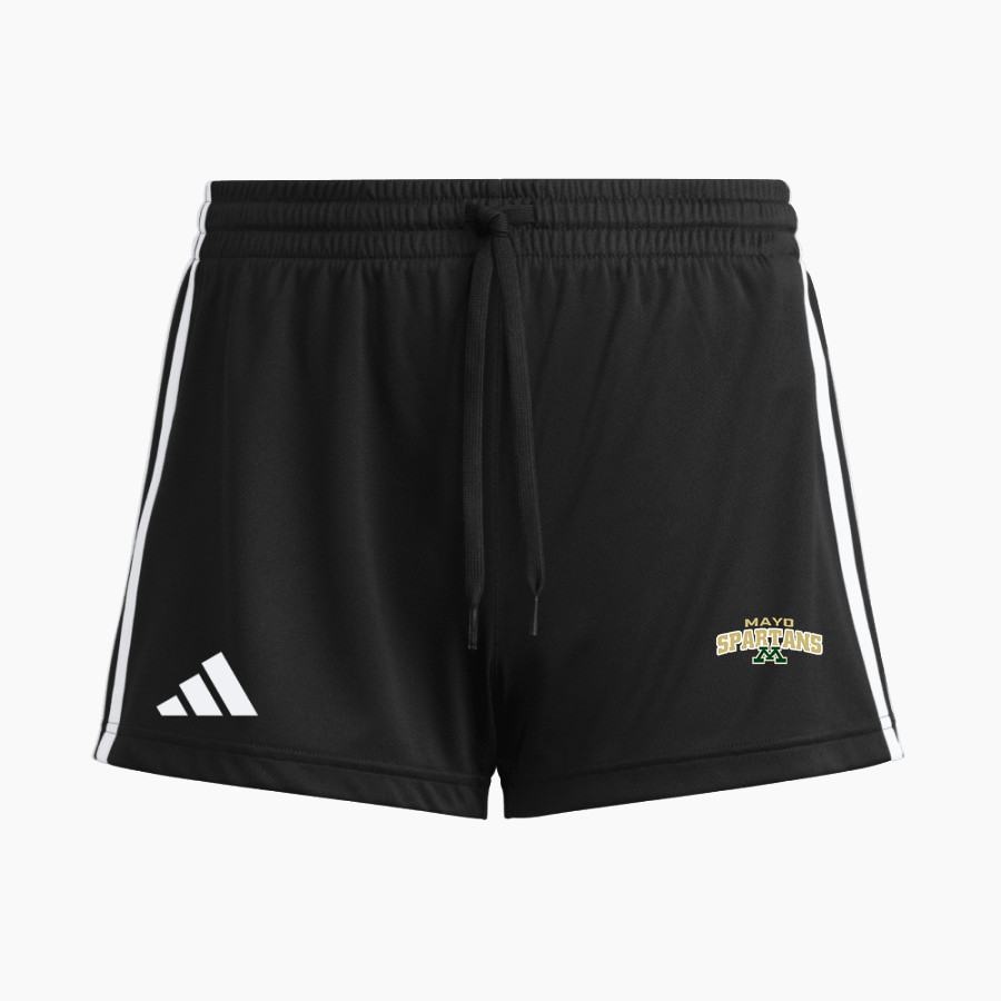 Mayo Spartans <span class="pdp-name-mascot">Mayo Spartans</span> adidas Women's 3 Stripe Shorts