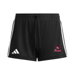 FORT VANCOUVER HIGH SCHOOL TRAPPERS <span class="pdp-name-mascot">FORT VANCOUVER TRAPPERS</span> adidas Women's 3 Stripe Shorts Front Thumbnail