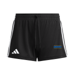 DIME BOX HIGH SCHOOL LONGHORNS <span class="pdp-name-mascot">DIME BOX LONGHORNS</span> adidas Women's 3 Stripe Shorts Front Thumbnail