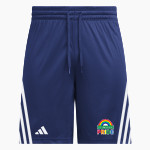 JOHN F KENNEDY HIGH SCHOOL COMMANDERS adidas Men's 3 Stripe Shorts Front Thumbnail