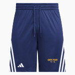 Cape Fear Colts adidas Men's 3 Stripe Shorts Front Thumbnail