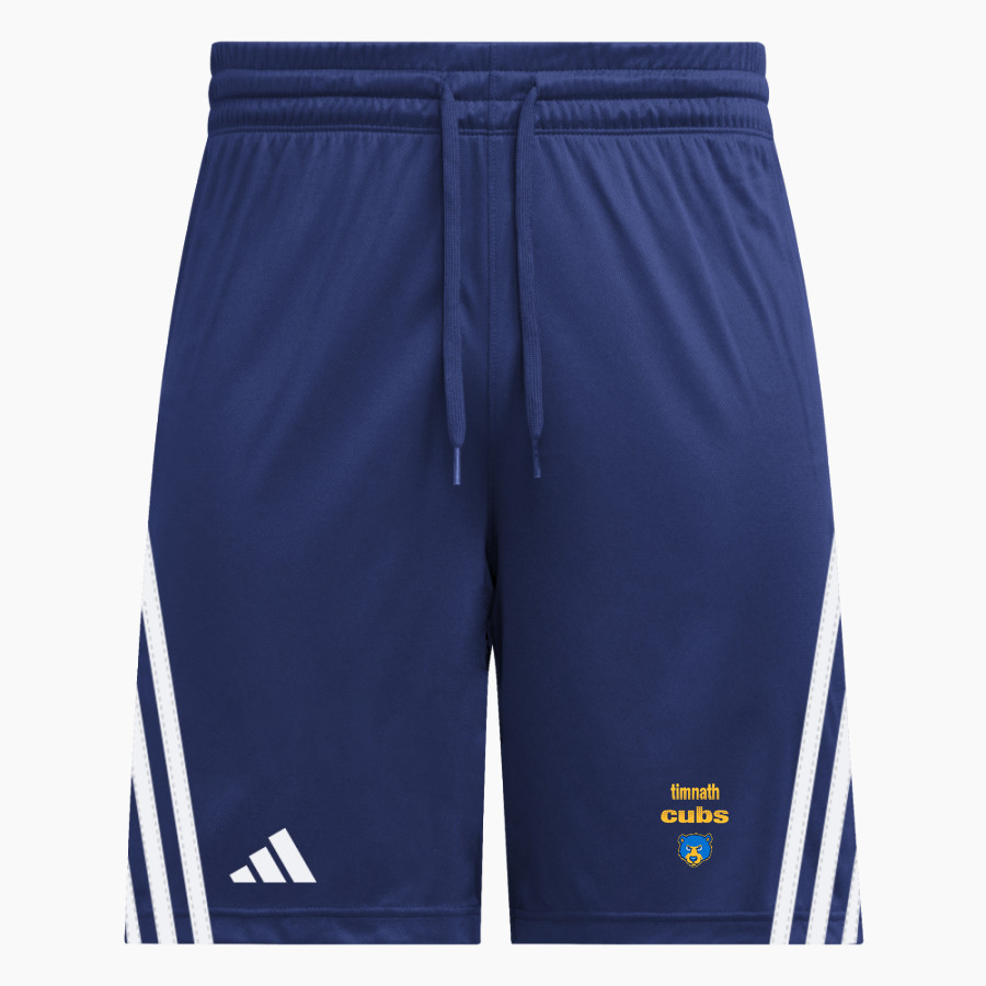 Timnath High School Cubs <span class="pdp-name-mascot">Timnath High School Cubs</span> adidas Men's 3 Stripe Shorts