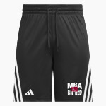 Montgomery Bell Academy Online Apparel Store adidas Men's 3 Stripe Shorts Front Thumbnail