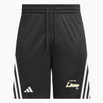 GRACE PREP ACADEMY LIONS <span class="pdp-name-mascot">GRACE LIONS</span> adidas Men's 3 Stripe Shorts Front Thumbnail