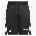 Lock Haven Bald Eagles <span class="pdp-name-mascot">Lock Haven University Bald Eagles</span> adidas Men's 3 Stripe Shorts Front Thumbnail