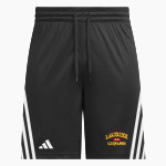 Lakeridge Leopards adidas Men's 3 Stripe Shorts Front Thumbnail