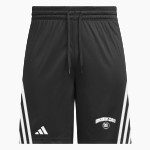 FAITH CHRISTIAN ACADEMY LIONS <span class="pdp-name-mascot">FAITH LIONS</span> adidas Men's 3 Stripe Shorts Front Thumbnail