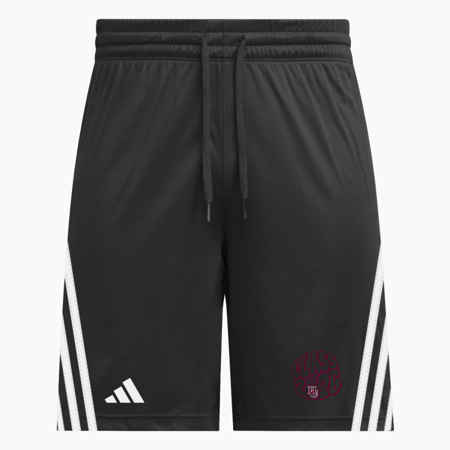 HARDIN COUNTY HIGH SCHOOL TIGERS <span class="pdp-name-mascot">HARDIN COUNTY TIGERS</span> adidas Men's 3 Stripe Shorts