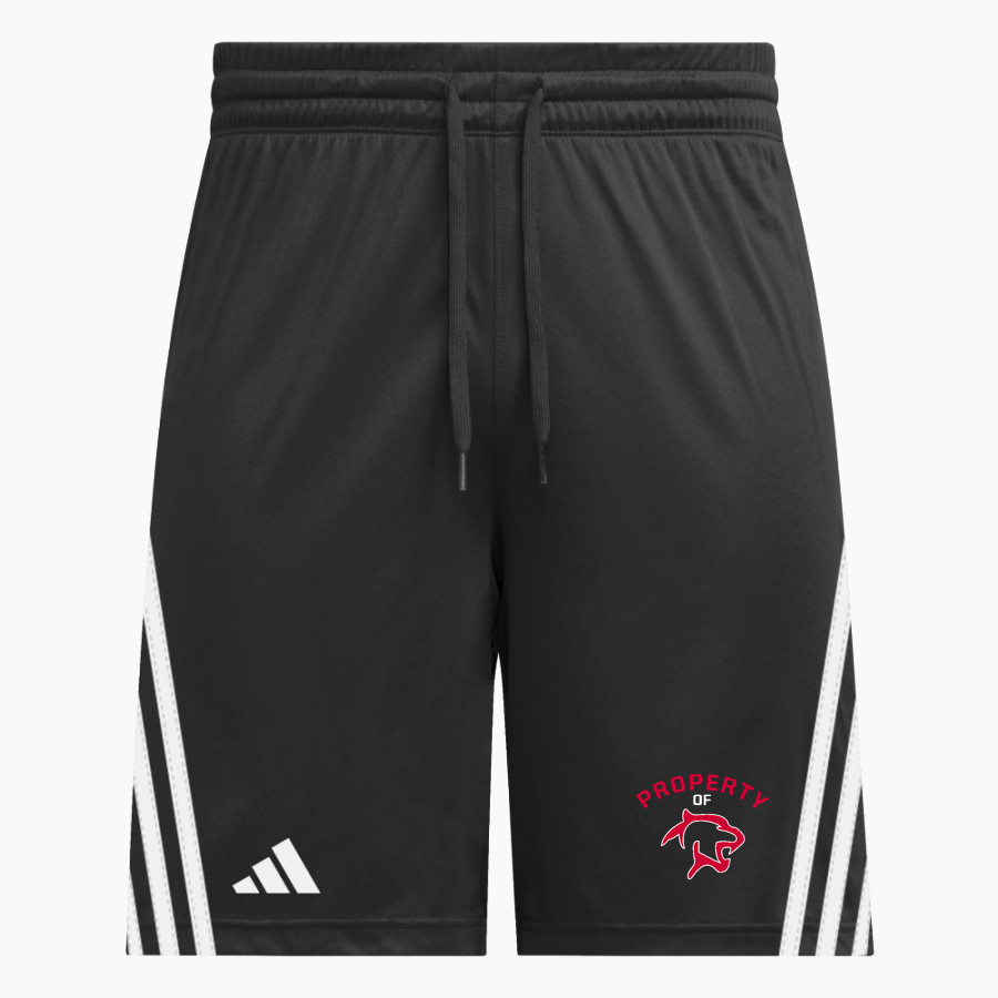Pyle Panthers <span class="pdp-name-mascot">Pyle Middle School Panthers</span> adidas Men's 3 Stripe Shorts