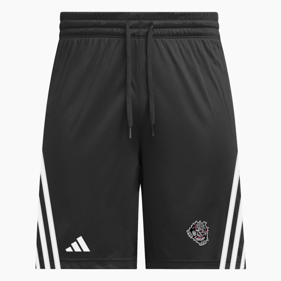 BENTLEY SENIOR HIGH SCHOOL BULLDOGS adidas Men's 3 Stripe Shorts