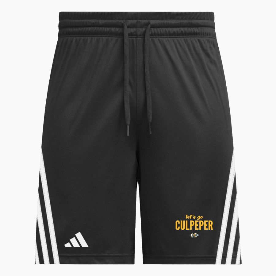 CULPEPER HIGH SCHOOL BLUE DEVILS <span class="pdp-name-mascot">CULPEPER BLUE DEVILS</span> adidas Men's 3 Stripe Shorts