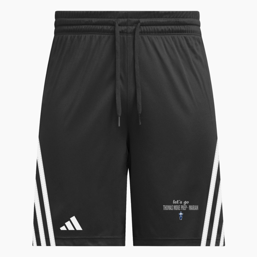 THOMAS MORE PREP-MARIAN HIGH SCHOOL MONARCHS <span class="pdp-name-mascot">THOMAS MORE PREP - MARIAN MONARCHS</span> adidas Men's 3 Stripe Shorts