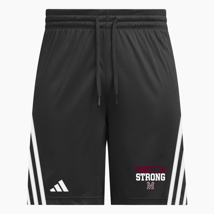 NANIH WAIYA HIGH SCHOOL WARRIORS <span class="pdp-name-mascot">NANIH WAIYA WARRIORS</span> adidas Men's 3 Stripe Shorts