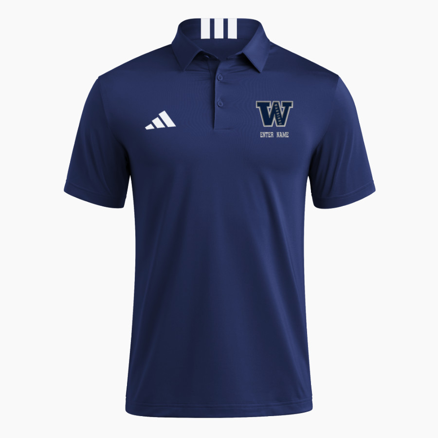 Liberty Christian Warriors <span class="pdp-name-mascot">Liberty Christian Warriors</span> adidas Men's Short Sleeve Golf Polo