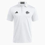 PBS HSA Wolves adidas Men's Short Sleeve Golf Polo Front Thumbnail