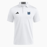 WELCH HIGH SCHOOL WILDCATS adidas Men's Short Sleeve Golf Polo Front Thumbnail