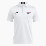 Colonial States Athletic Conference Eagle adidas Men's Short Sleeve Golf Polo Front Thumbnail