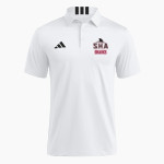 Sacred Heart Academy Sharks <span class="pdp-name-mascot">Sacred Heart Academy Sharks</span> adidas Men's Short Sleeve Golf Polo Front Thumbnail