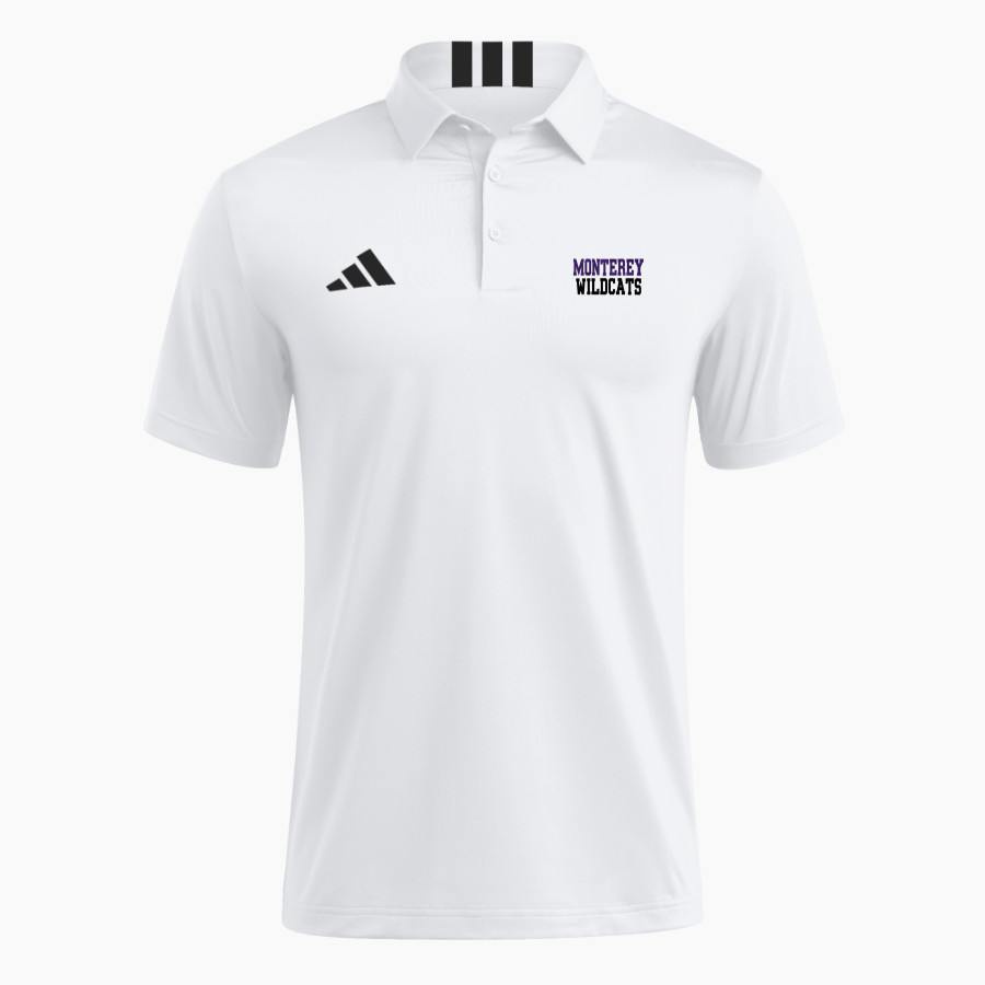 MONTEREY HIGH SCHOOL WILDCATS <span class="pdp-name-mascot">MONTEREY WILDCATS</span> adidas Men's Short Sleeve Golf Polo