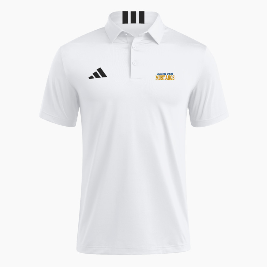 Greasewood Springs Community School Mustangs <span class="pdp-name-mascot">Greasewood Spring Community School Mustangs</span> adidas Men's Short Sleeve Golf Polo