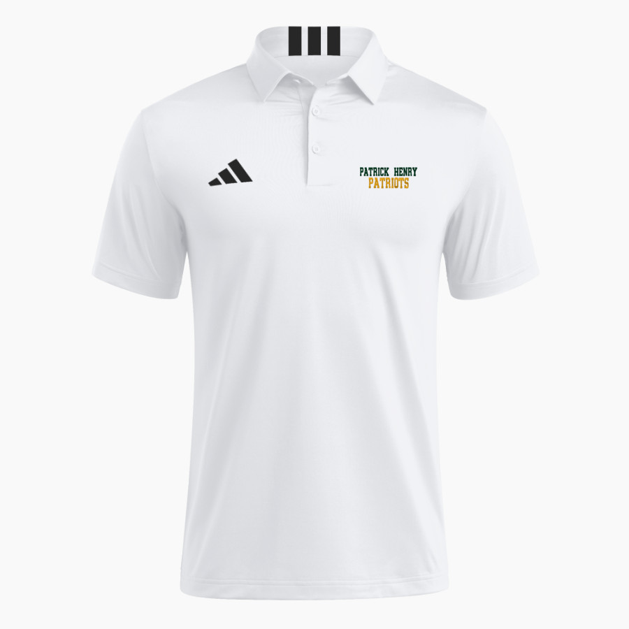 PATRICK HENRY HIGH SCHOOL PATRIOTS <span class="pdp-name-mascot">PATRICK HENRY PATRIOTS</span> adidas Men's Short Sleeve Golf Polo