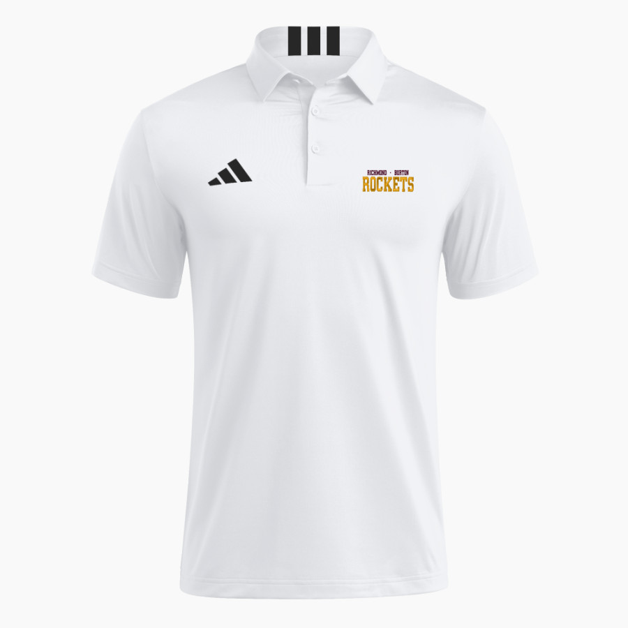 RICHMOND-BURTON HIGH SCHOOL ROCKETS adidas Men's Short Sleeve Golf Polo