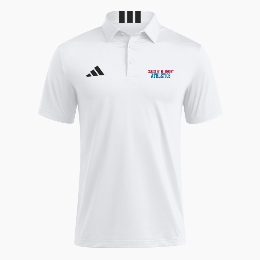 COLLEGE OF ST BENEDICT Bennies <span class="pdp-name-mascot">COLLEGE OF ST BENEDICT</span> adidas Men's Short Sleeve Golf Polo