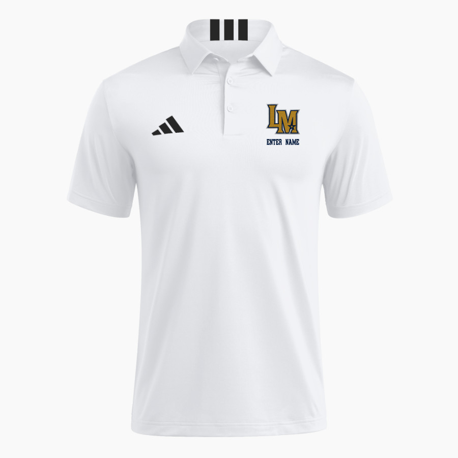 LA MARQUE HIGH SCHOOL COUGARS <span class="pdp-name-mascot">LA MARQUE COUGARS</span> adidas Men's Short Sleeve Golf Polo