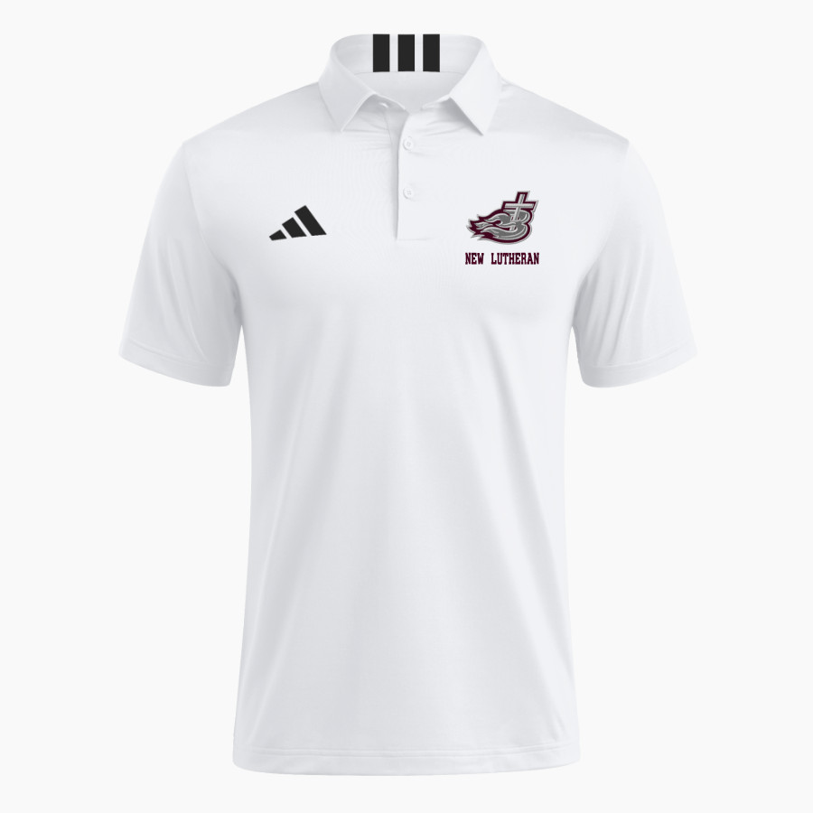 NEW Lutheran BLAZERS <span class="pdp-name-mascot">NORTHEASTERN WI LUTHERAN BLAZERS</span> adidas Men's Short Sleeve Golf Polo