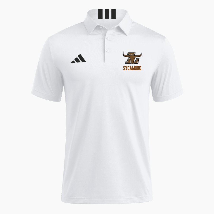 Sycamore Longhorns <span class="pdp-name-mascot">Sycamore Elementary School Longhorns</span> adidas Men's Short Sleeve Golf Polo